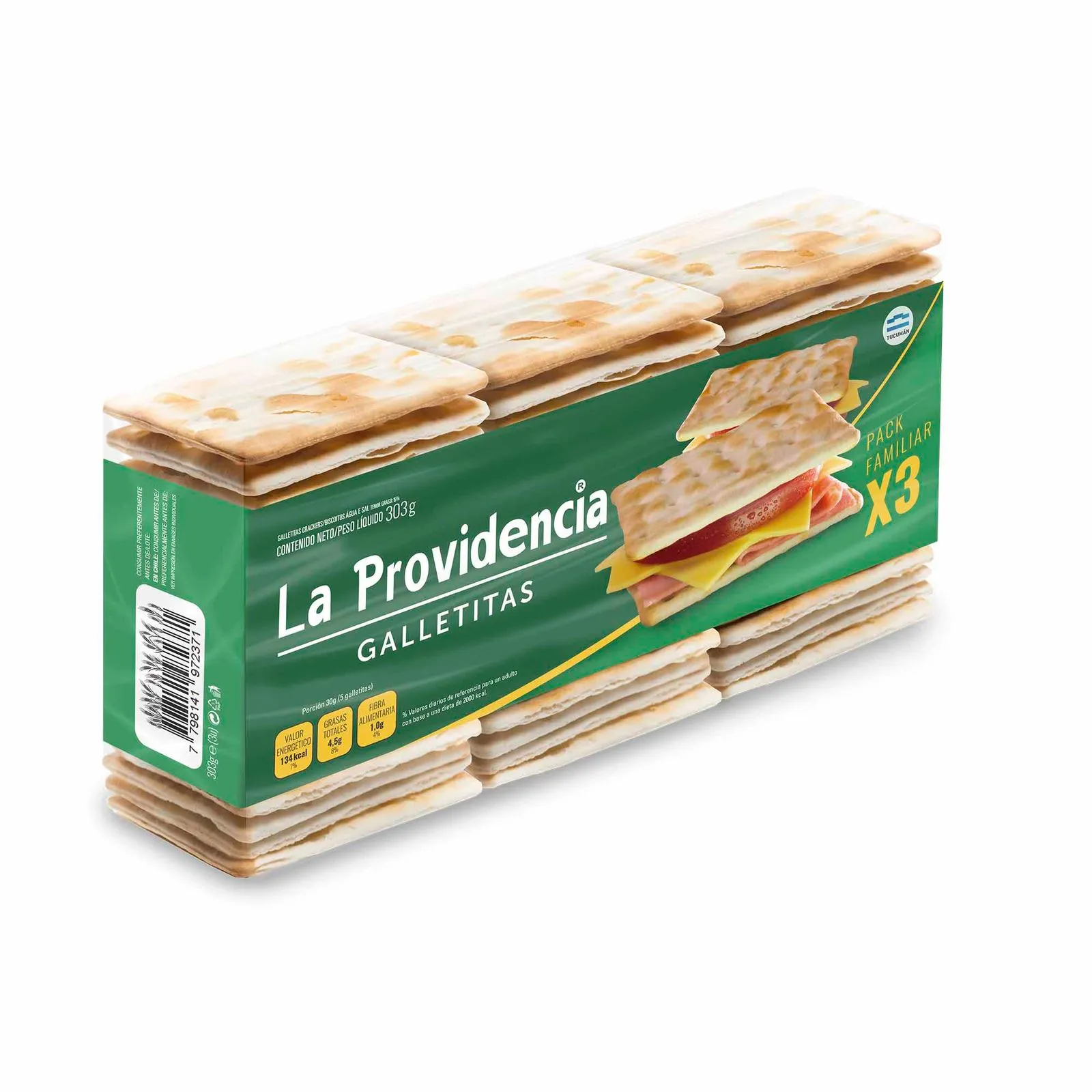 Galletitas crackers La Providencia 303 gr.