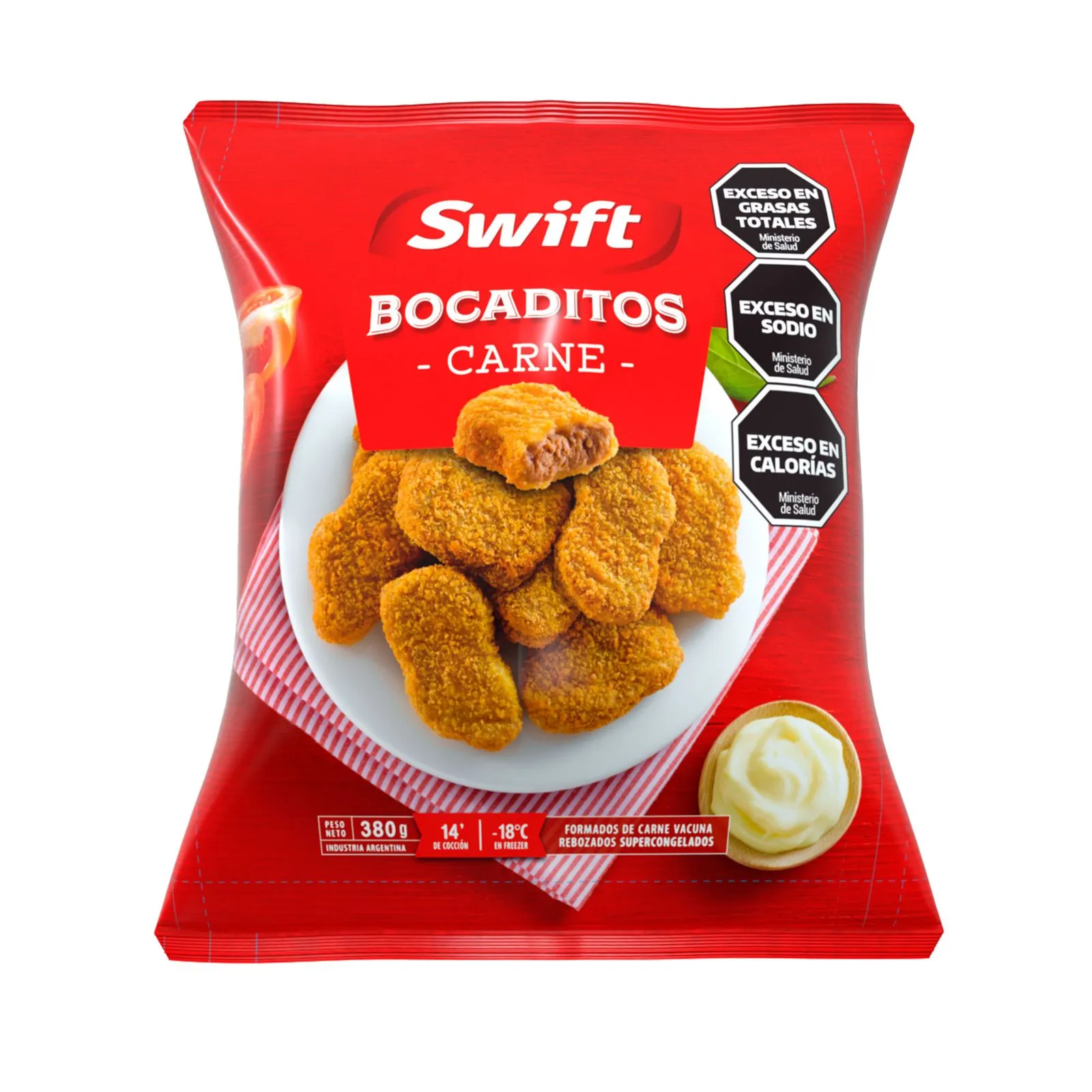 Bocaditos de carne Swift 380 gr.