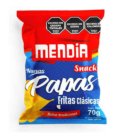 Papas Fritas Mendia X 70gr