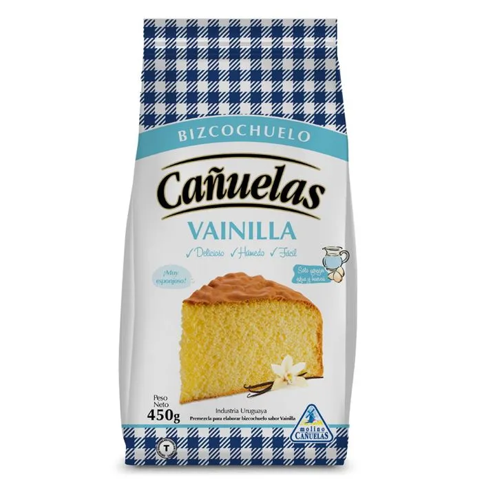 Bizcochuelo Cañuelas Vainilla