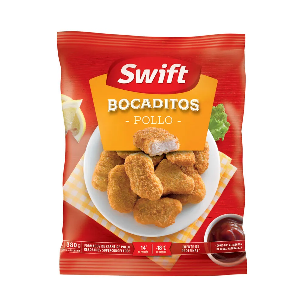 Bocaditos de pollo Swift 380 gr.