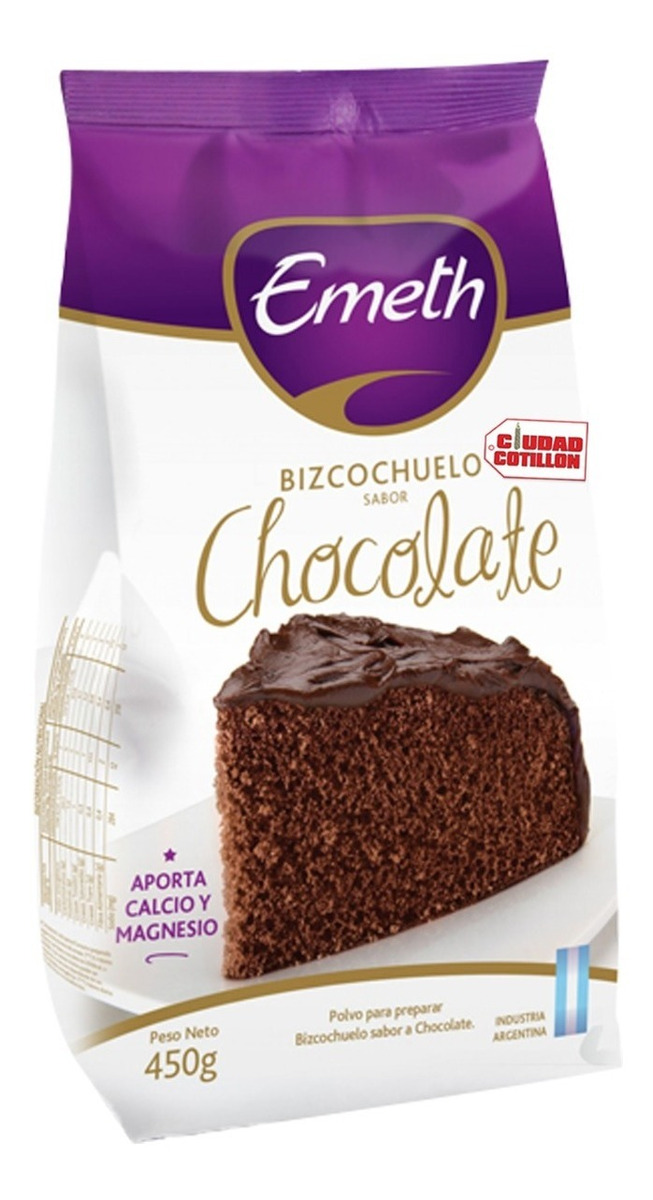 Bizcochuelo Emeth Chocolate