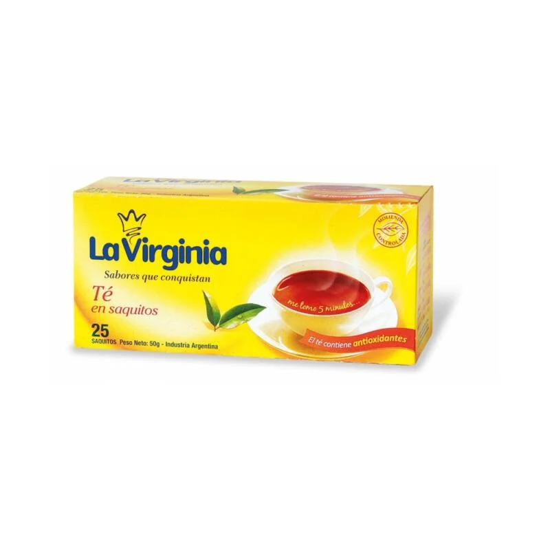 Té La Virginia caja x25 saquitos