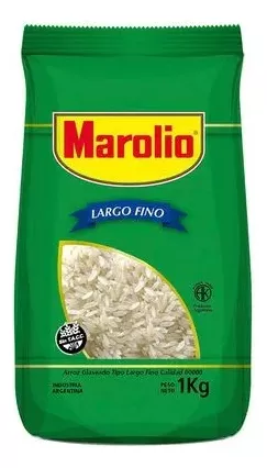 Arroz Marolio Largo Fino Paquete De 1 Kilo