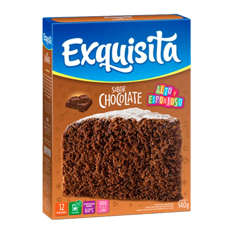 Bizcochuelo Exquista Chocolate