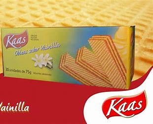 Obleas Kaas Vainilla X 50gr