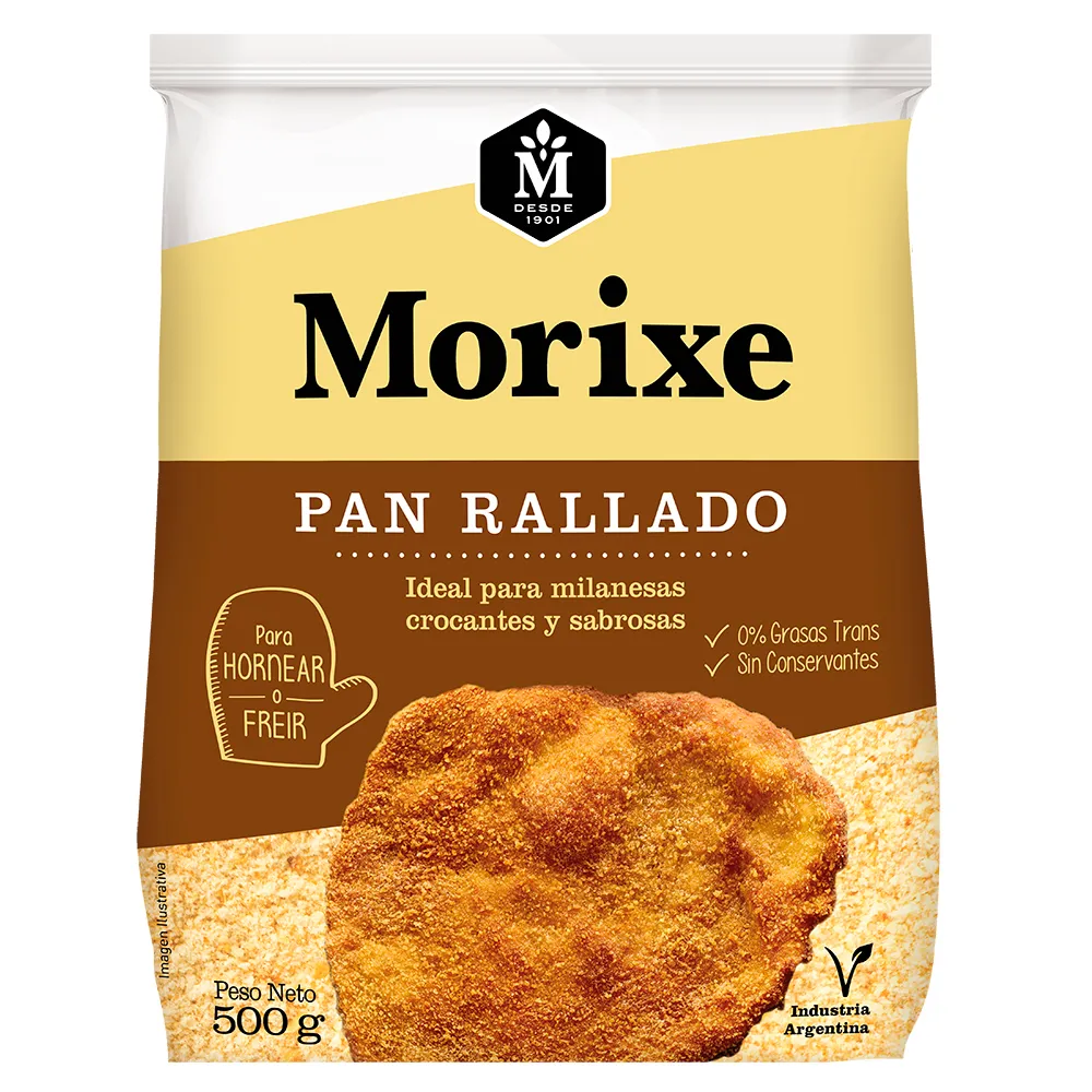 Pan Rallado Morixe X 500 Grs