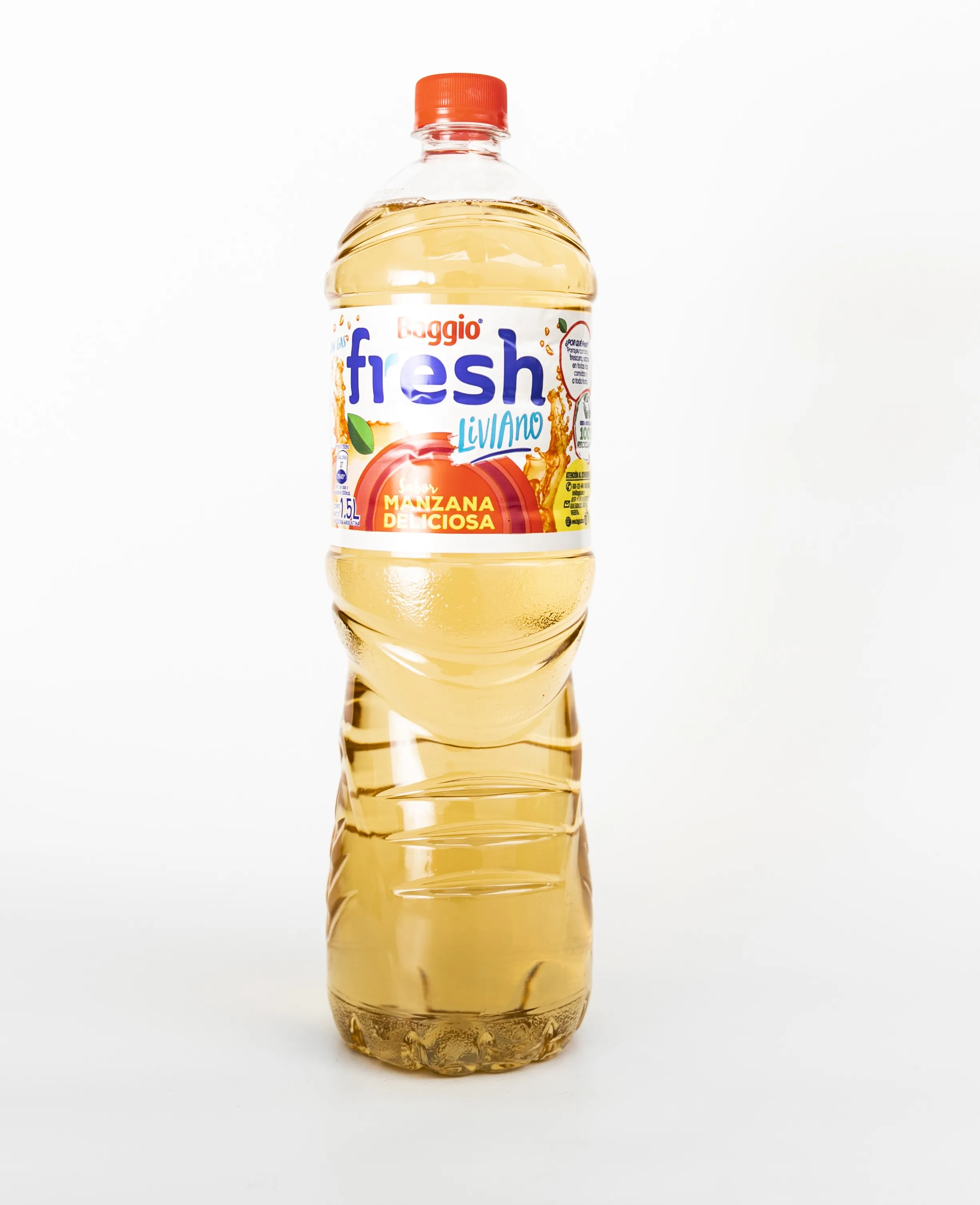 Agua Saborizada  X 1.5lts Fresh Manzana