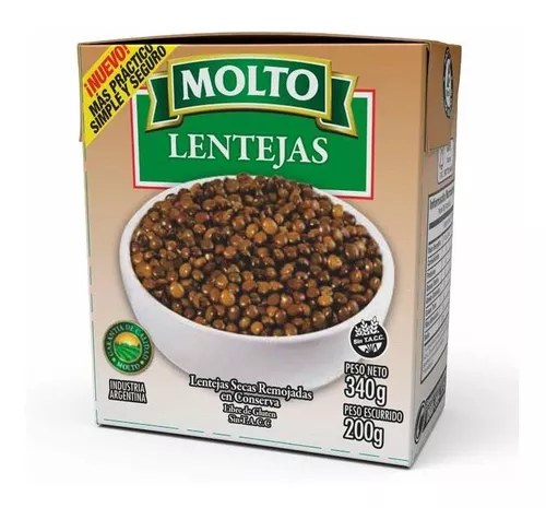 Lenteja Molto tetra recart 340 gr