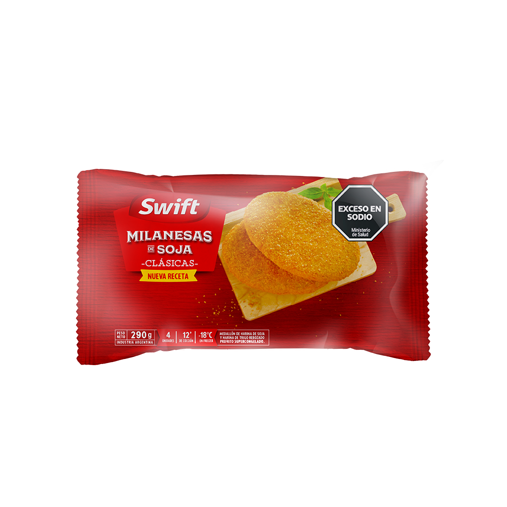 Milanesas de Soja Swift Clasica 290 grs.