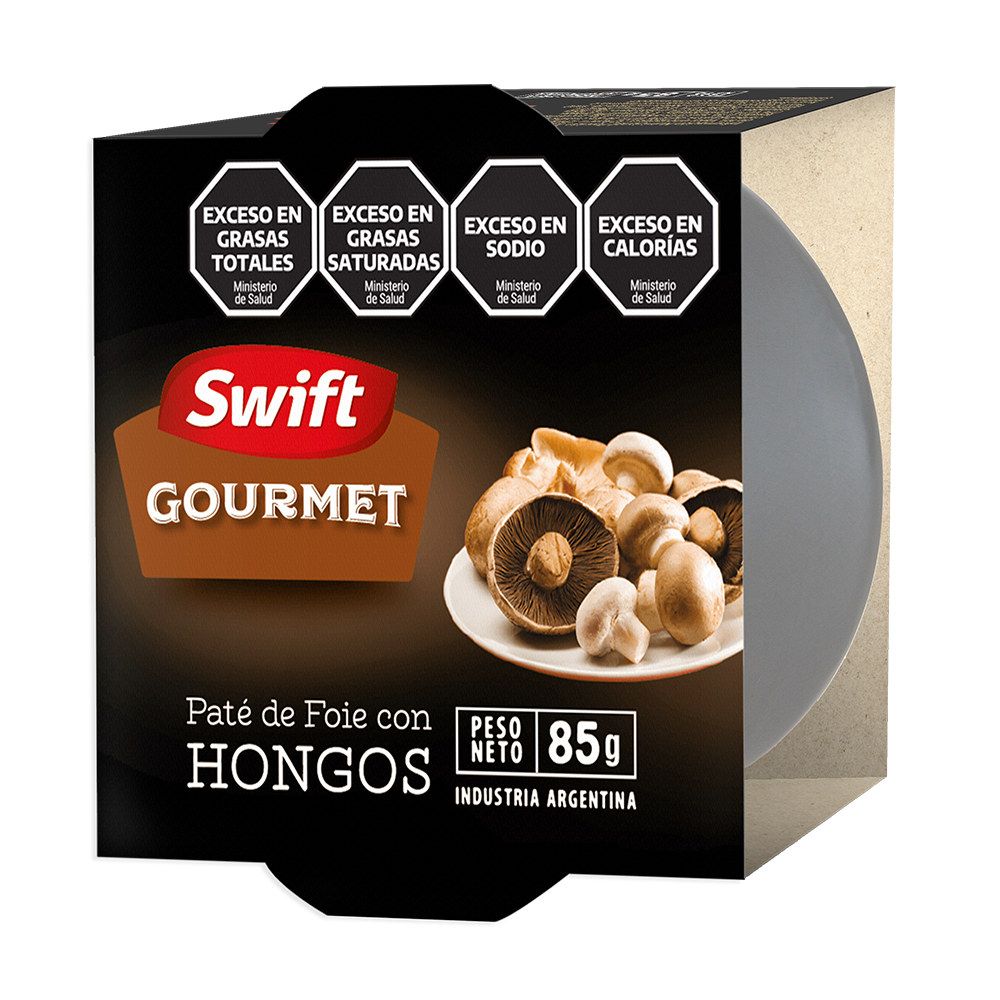 Pate de Foie Gourmet Swift con Hongos